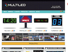Tablet Screenshot of multiled.com